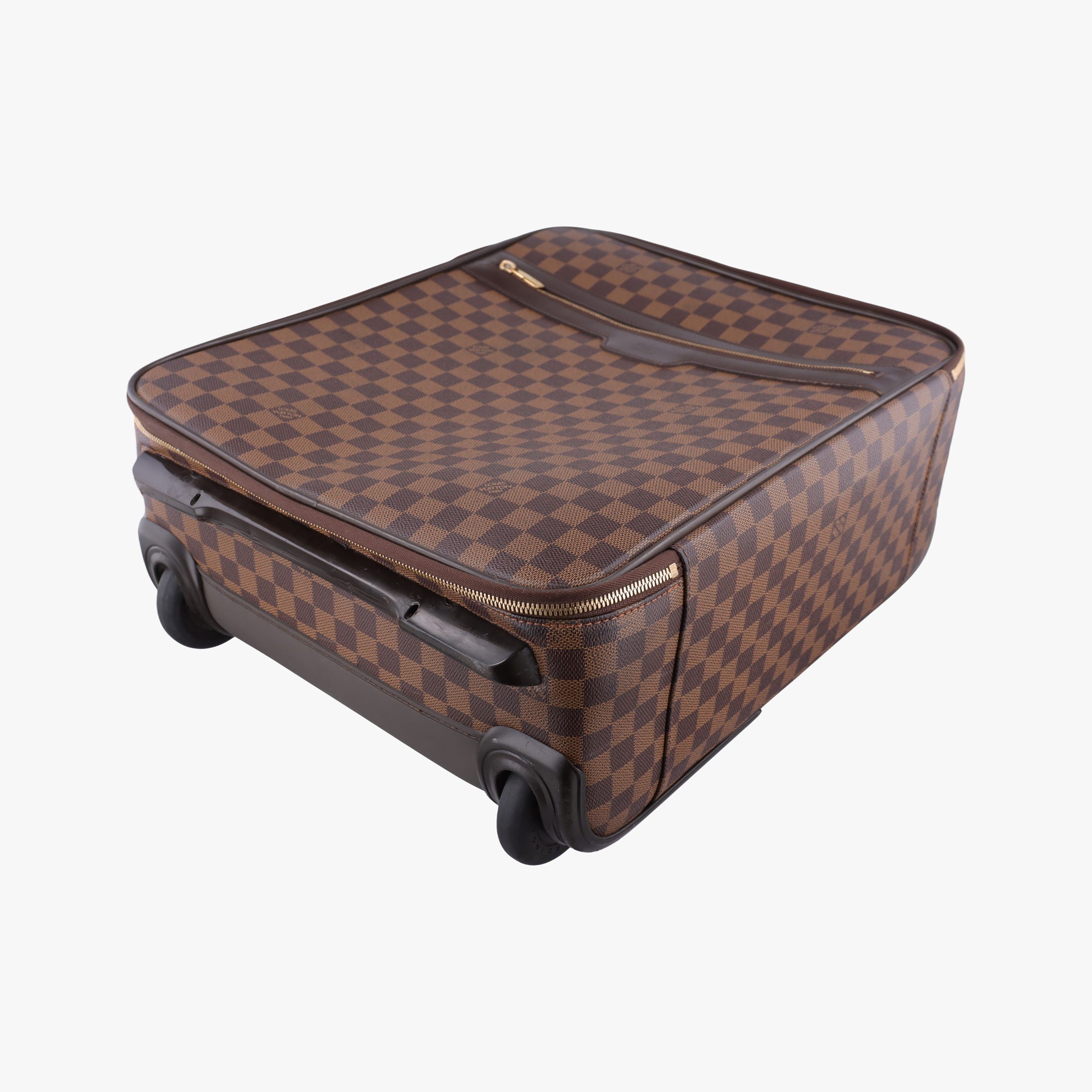 Pre-owned Louis Vuitton PEGASE 45 EBENE Damier Canvas N23293 suitcase | stylenewstar