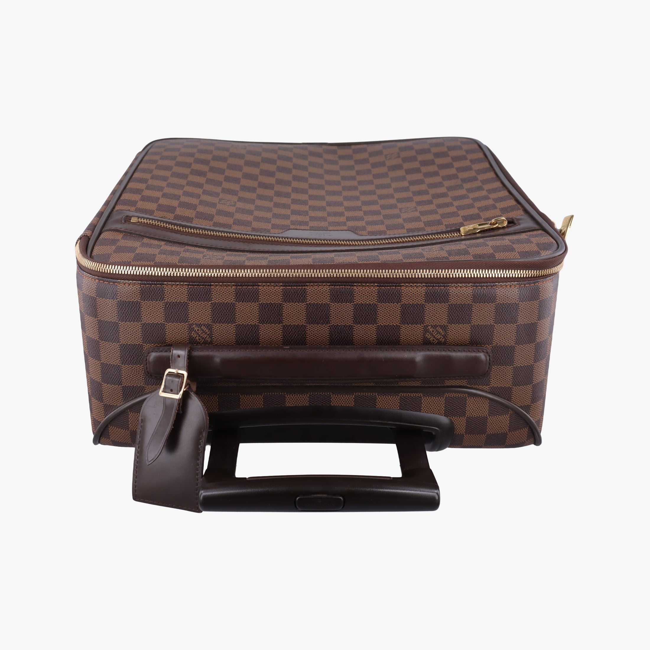 Pre-owned Louis Vuitton PEGASE 45 EBENE Damier Canvas N23293 suitcase | stylenewstar