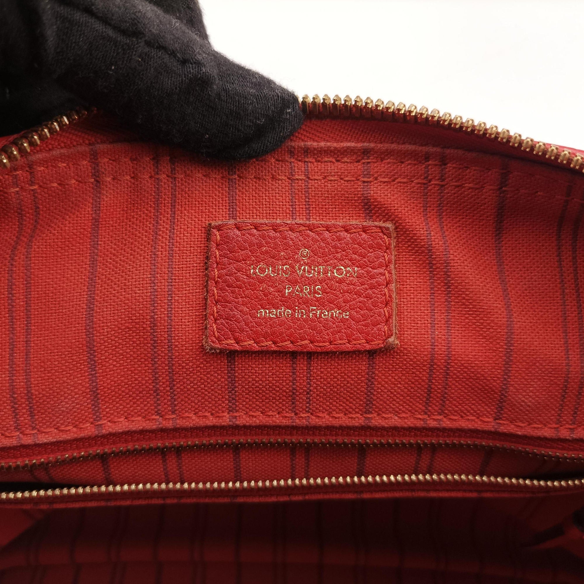 Pre-owned Louis Vuitton Speedy Bandouliere 25 Orian Monogram Empreinte M40758 shoulderbag | stylenewstar