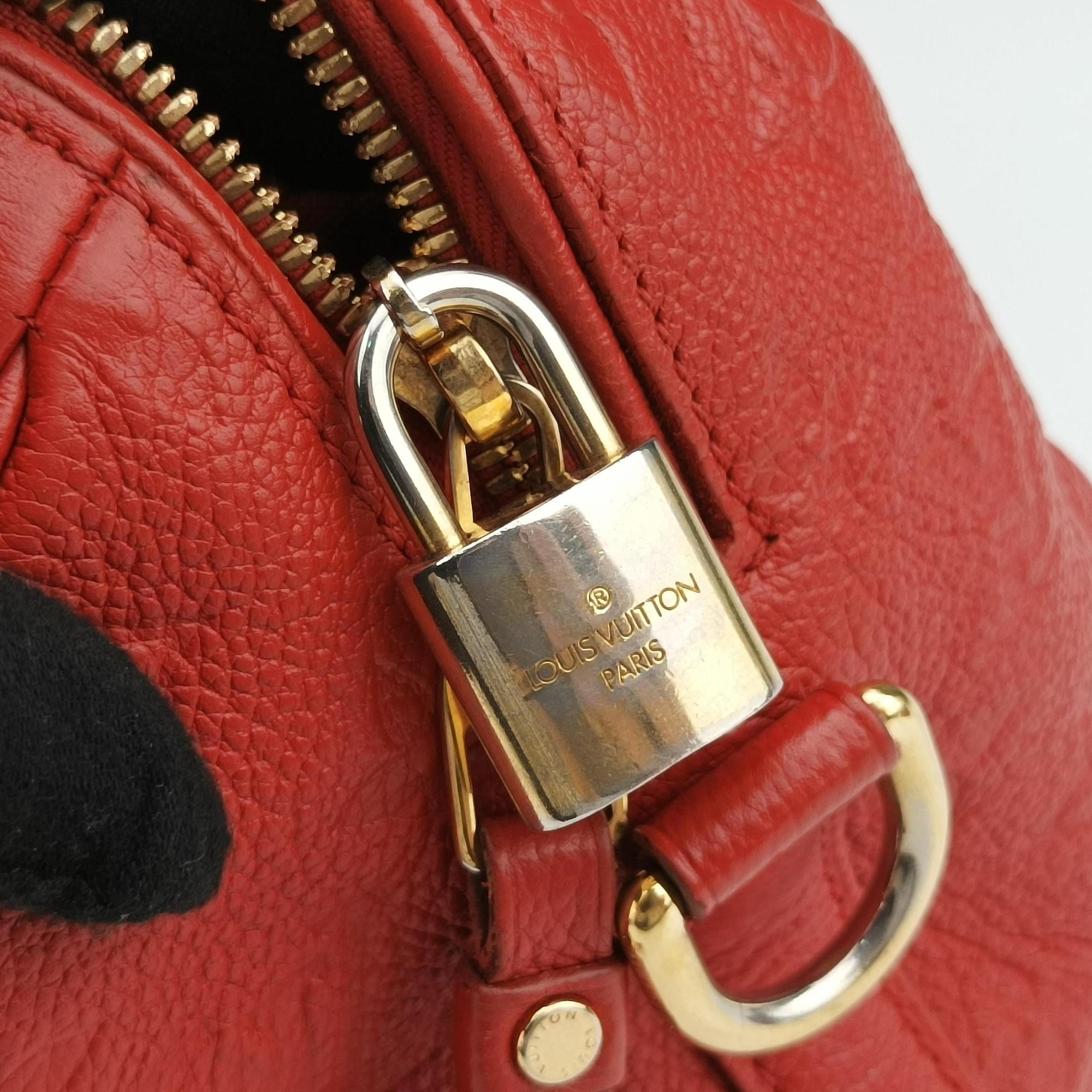 Pre-owned Louis Vuitton Speedy Bandouliere 25 Orian Monogram Empreinte M40758 shoulderbag | stylenewstar