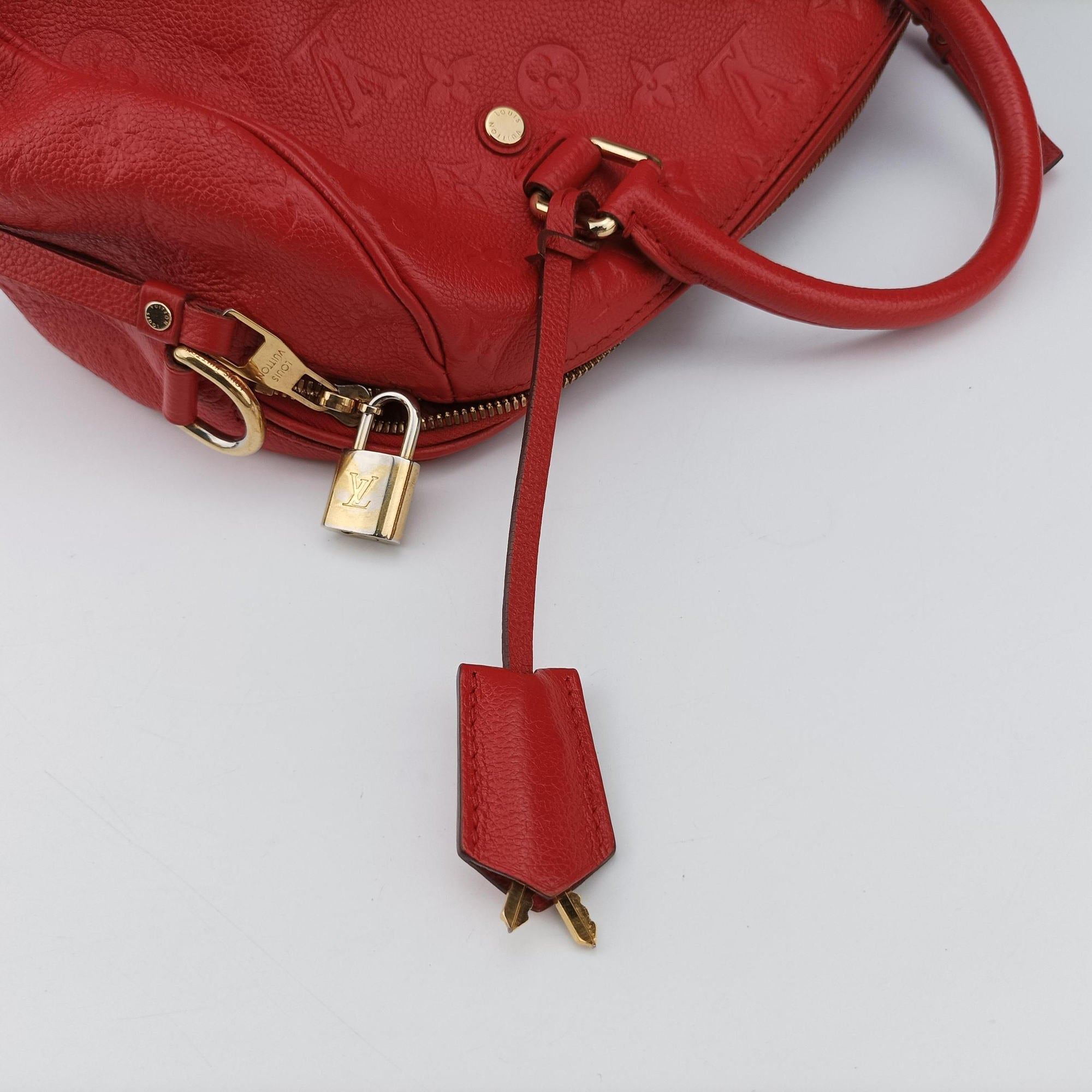 Pre-owned Louis Vuitton Speedy Bandouliere 25 Orian Monogram Empreinte M40758 shoulderbag | stylenewstar