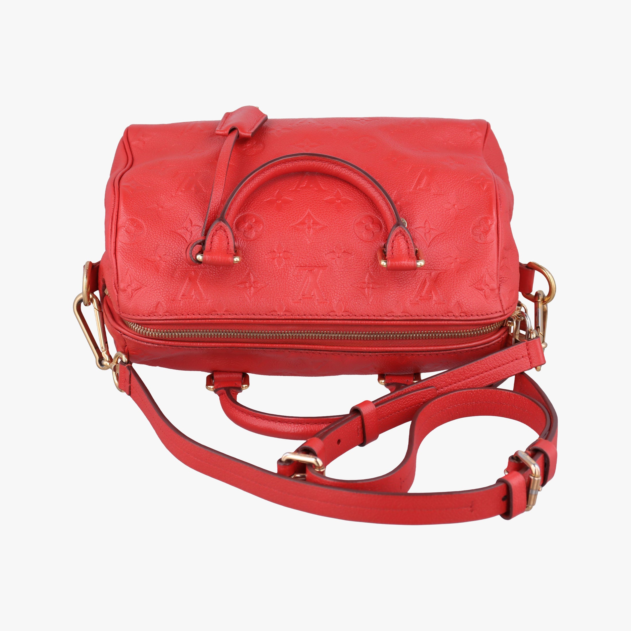 Pre-owned Louis Vuitton Speedy Bandouliere 25 Orian Monogram Empreinte M40758 shoulderbag | stylenewstar