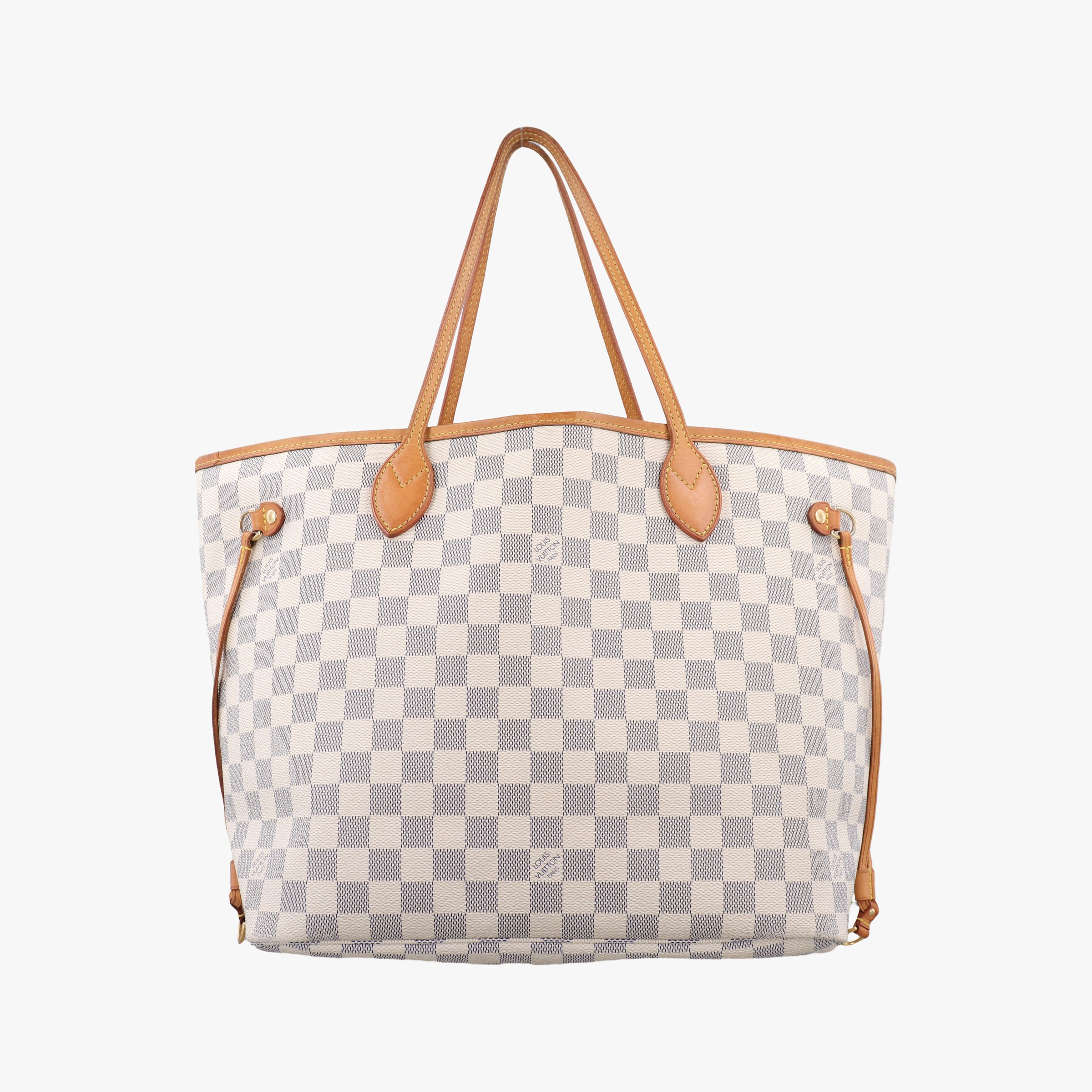 Vintage Louis Vuitton Neverfull MM Azur Damier Canvas N51107 handbag | stylenewstar