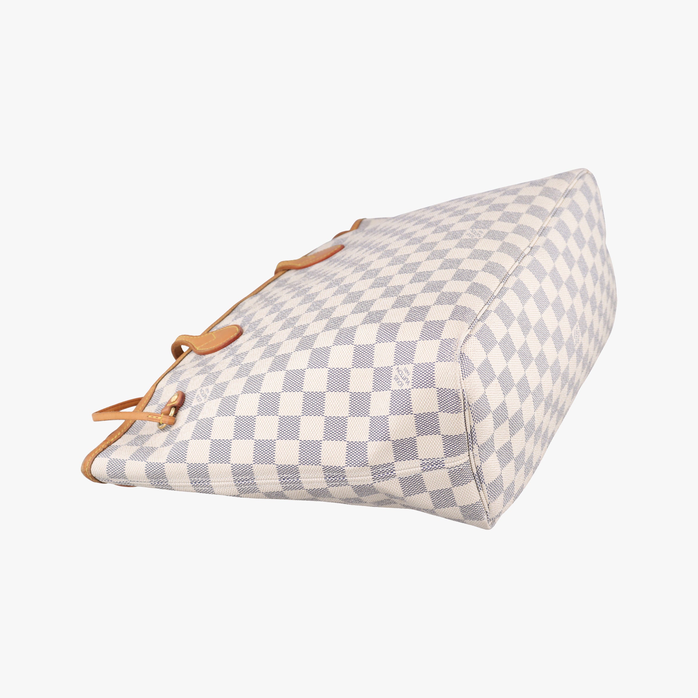Vintage Louis Vuitton Neverfull MM Azur Damier Canvas N51107 handbag | stylenewstar