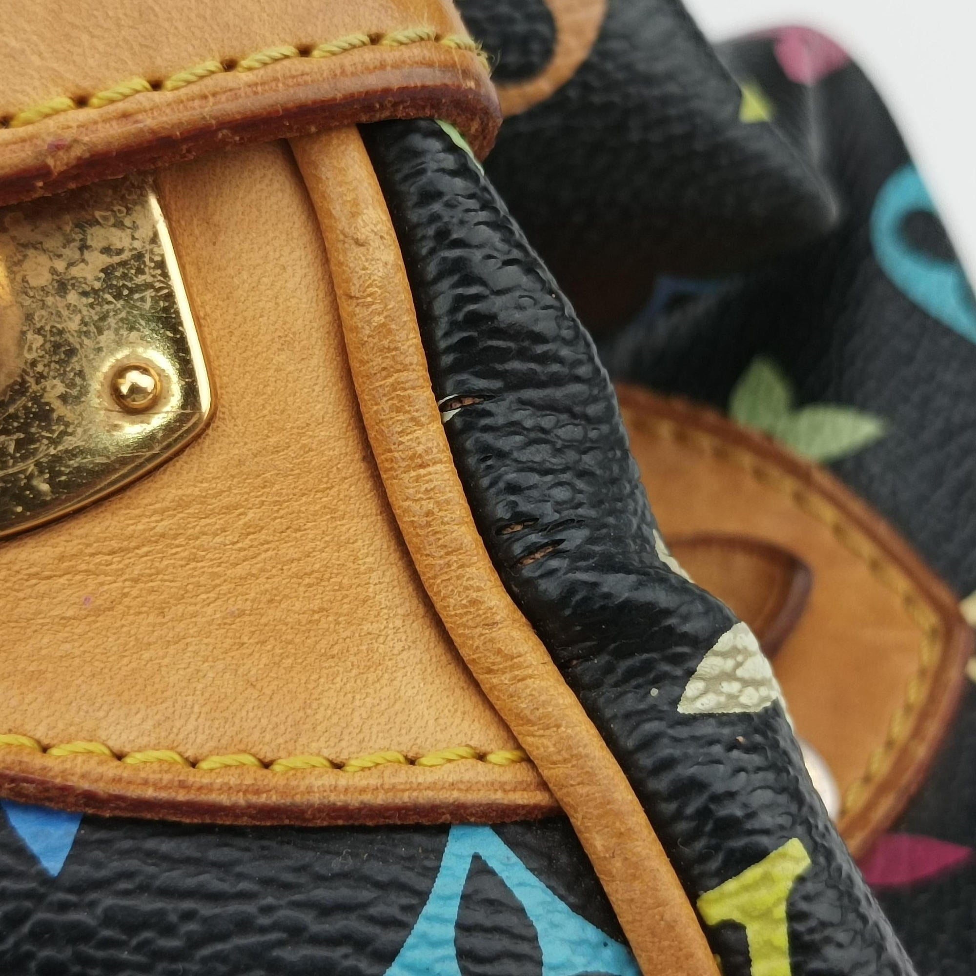 Pre-owned Louis Vuitton CLAUDIA Noir Monogram Multicolor M40194 shoulderbag | stylenewstar