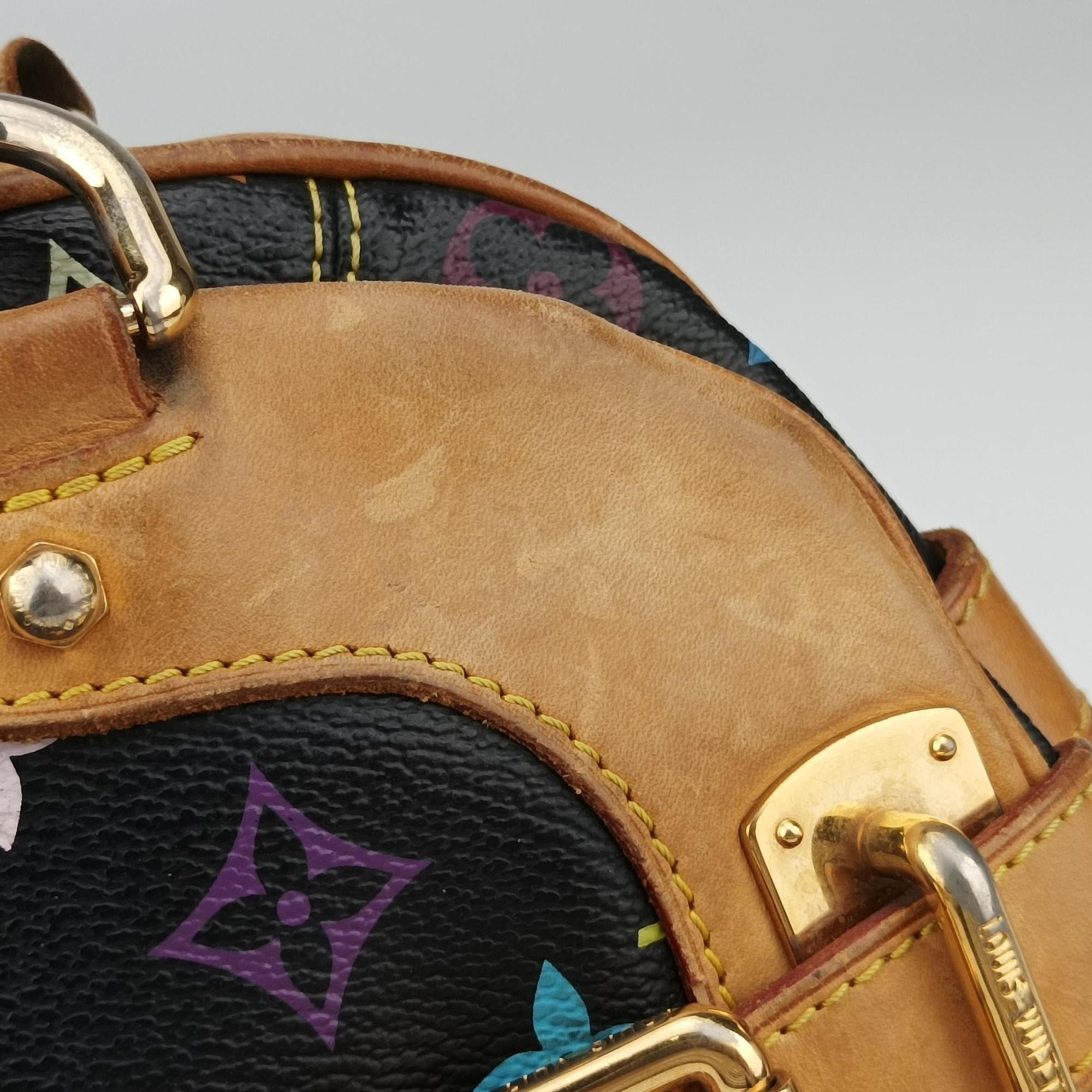 Pre-owned Louis Vuitton CLAUDIA Noir Monogram Multicolor M40194 shoulderbag | stylenewstar