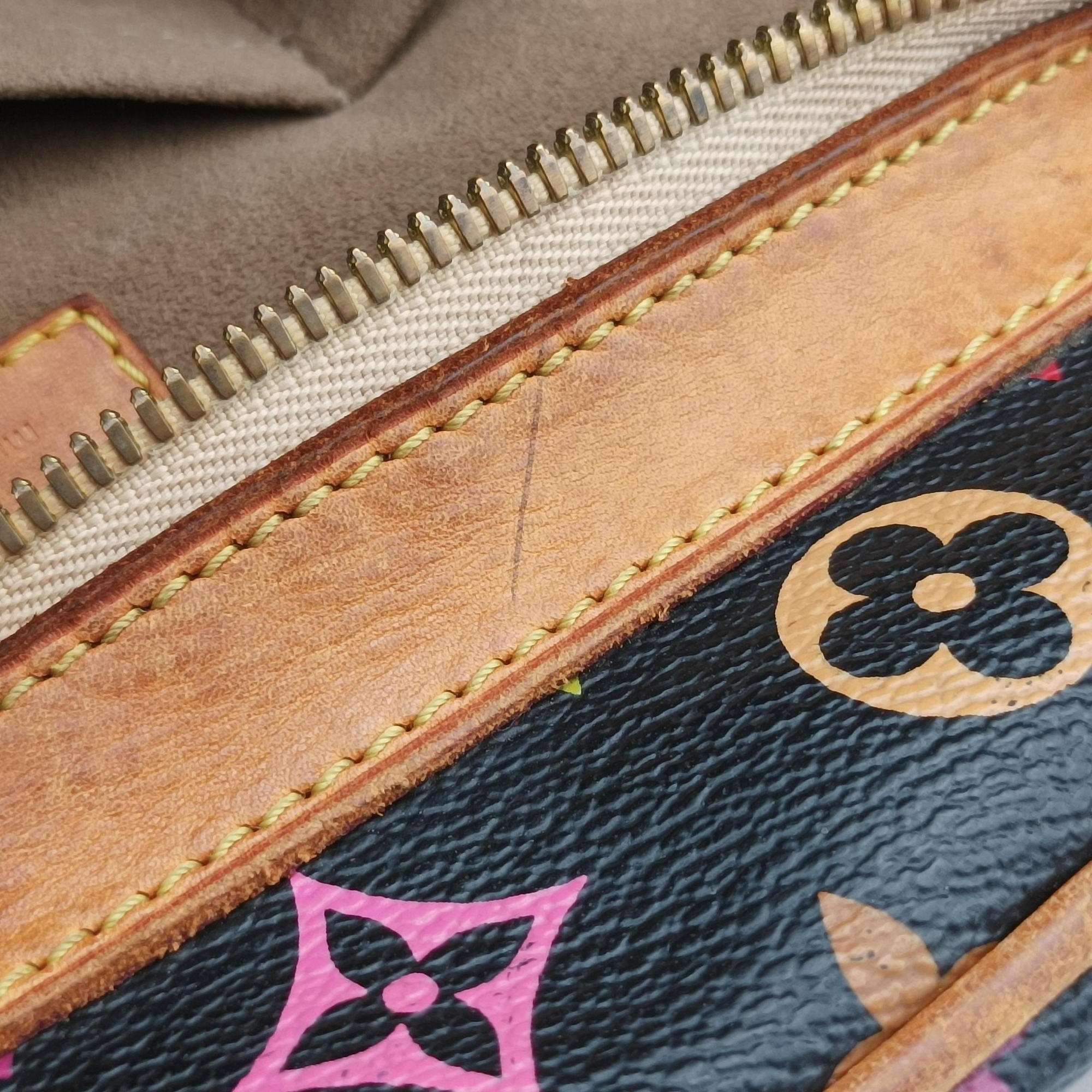 Pre-owned Louis Vuitton CLAUDIA Noir Monogram Multicolor M40194 shoulderbag | stylenewstar