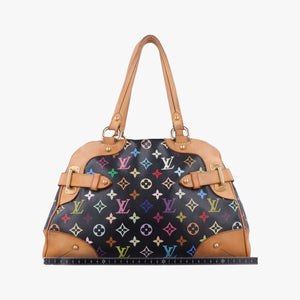 Pre-owned Louis Vuitton CLAUDIA Noir Monogram Multicolor M40194 shoulderbag | stylenewstar