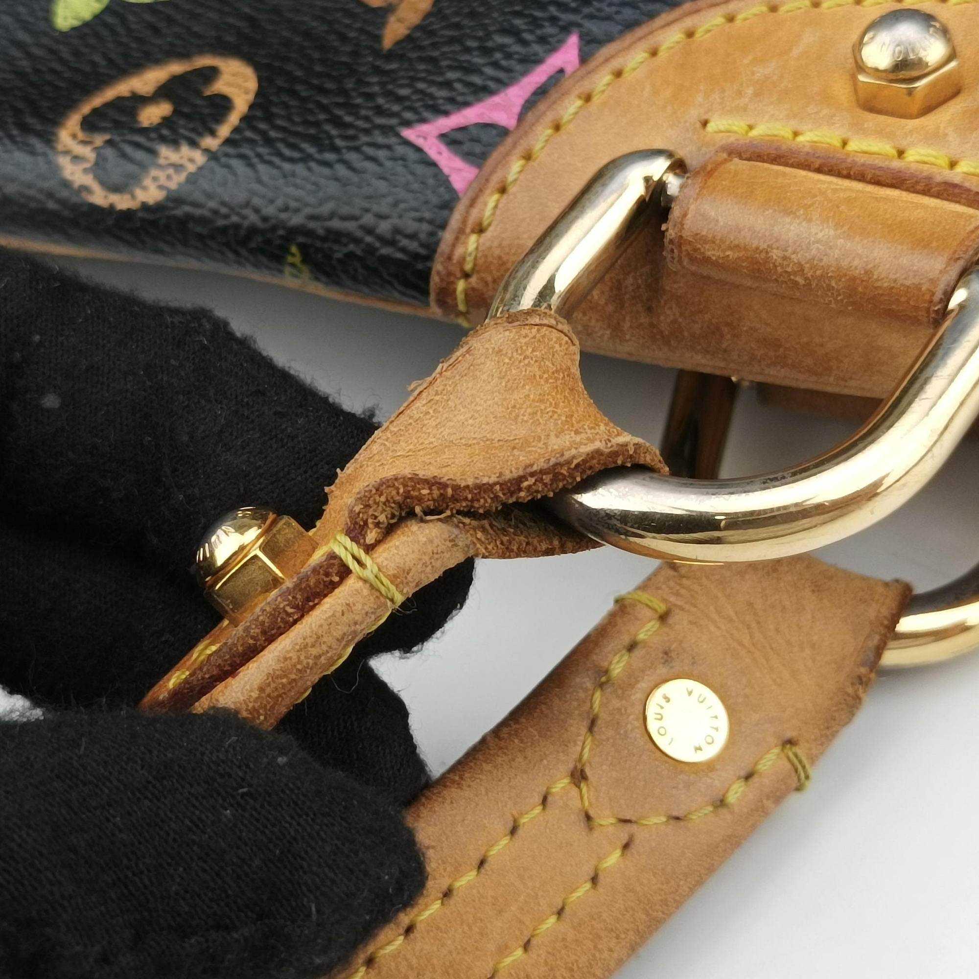 Pre-owned Louis Vuitton CLAUDIA Noir Monogram Multicolor M40194 shoulderbag | stylenewstar