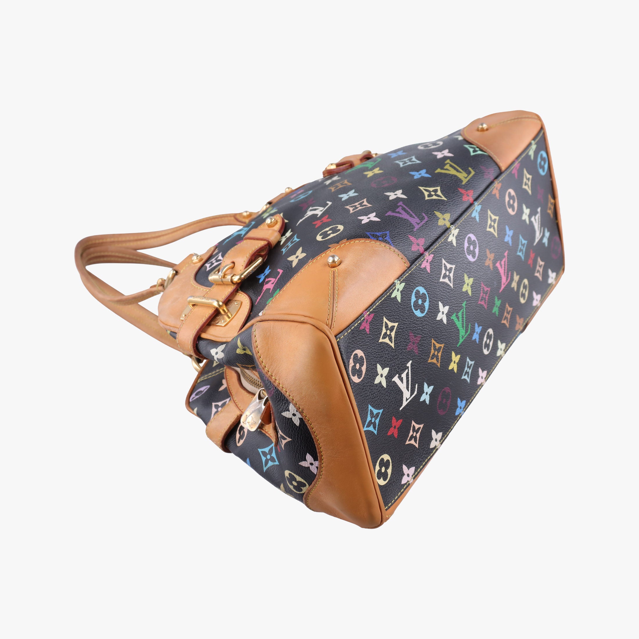 Pre-owned Louis Vuitton CLAUDIA Noir Monogram Multicolor M40194 shoulderbag | stylenewstar