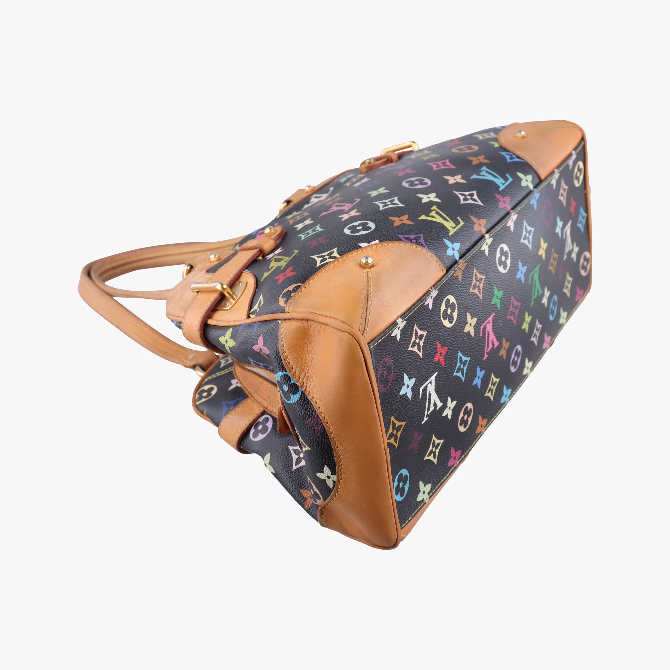 Pre-owned Louis Vuitton CLAUDIA Noir Monogram Multicolor M40194 shoulderbag | stylenewstar
