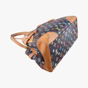 Pre-owned Louis Vuitton CLAUDIA Noir Monogram Multicolor M40194 shoulderbag | stylenewstar