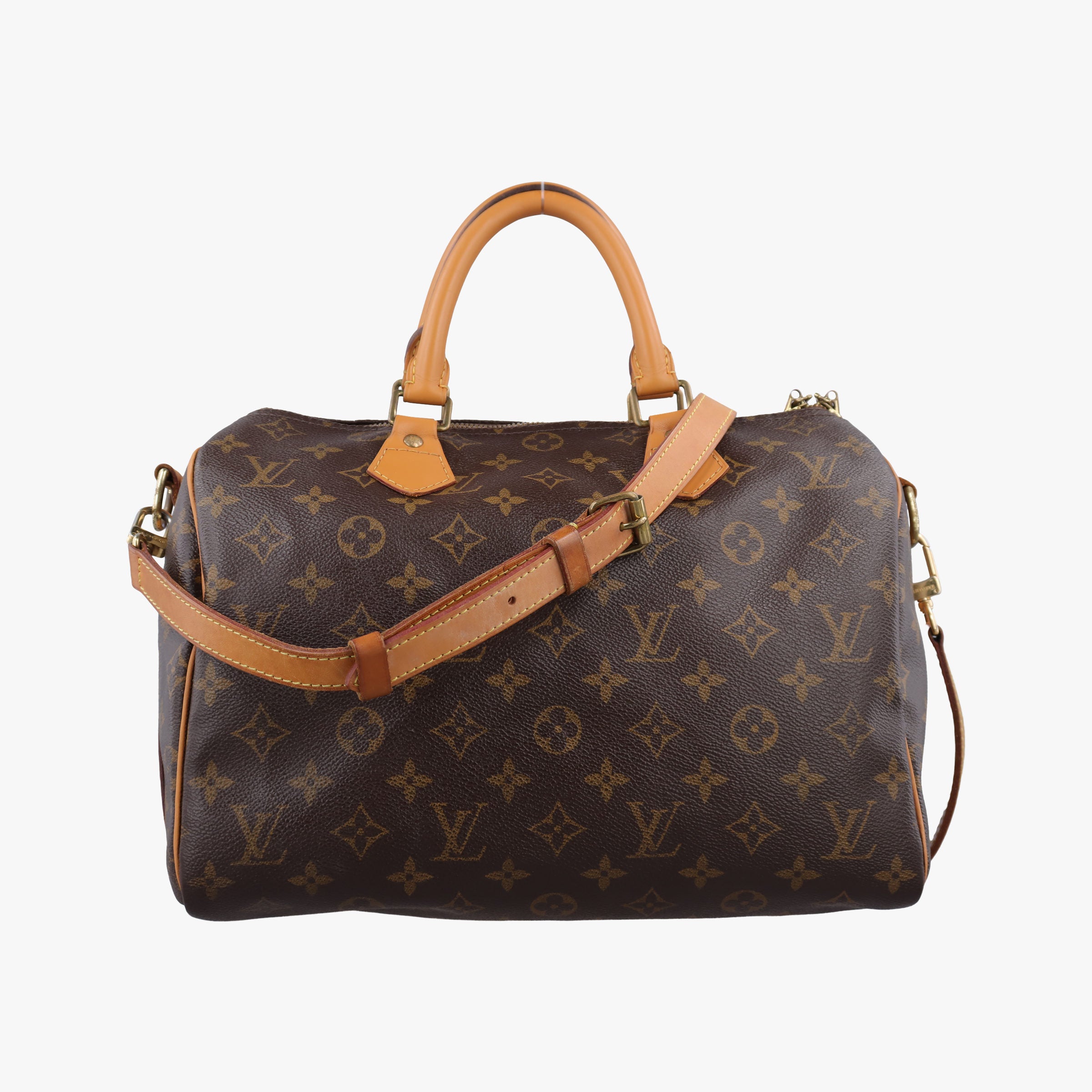 Vintage Louis Vuitton Speedy 30 brown Monogram Canvas M41526 shoulderbag | stylenewstar