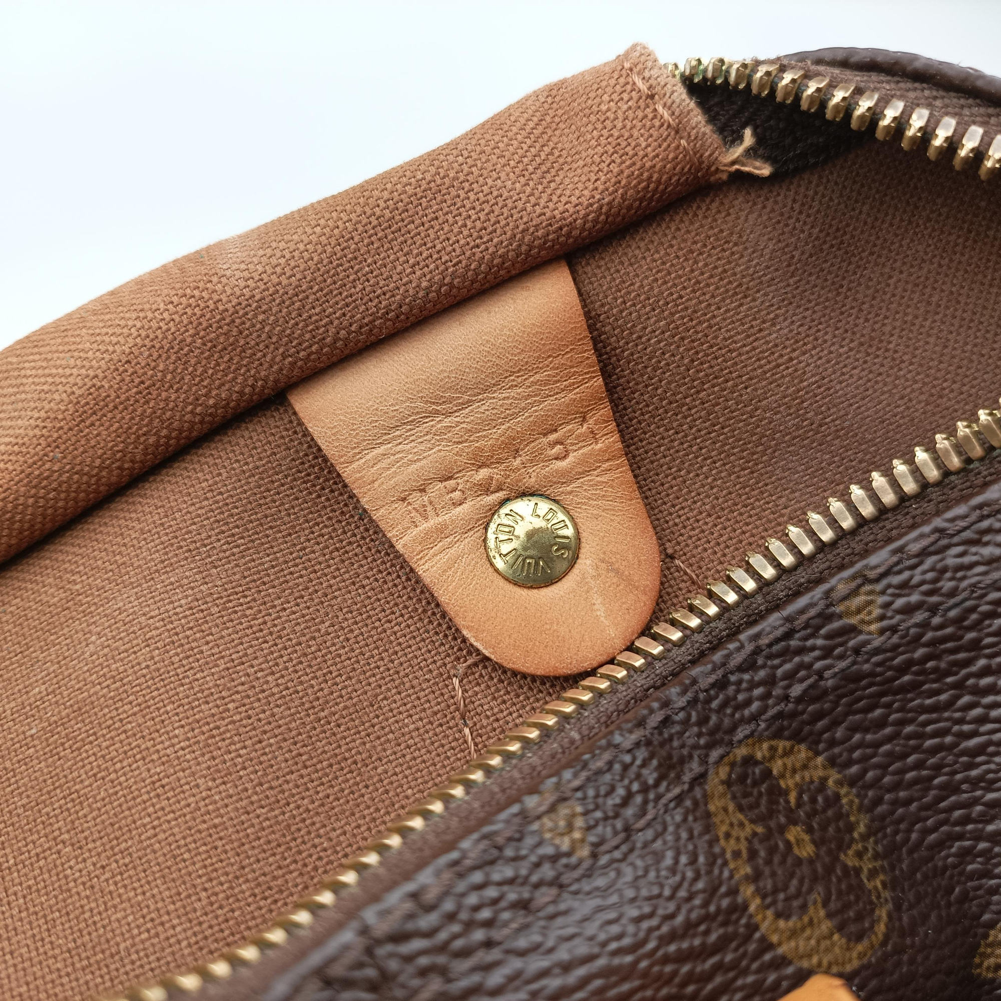 Vintage Louis Vuitton Speedy 30 brown Monogram Canvas M41526 shoulderbag | stylenewstar