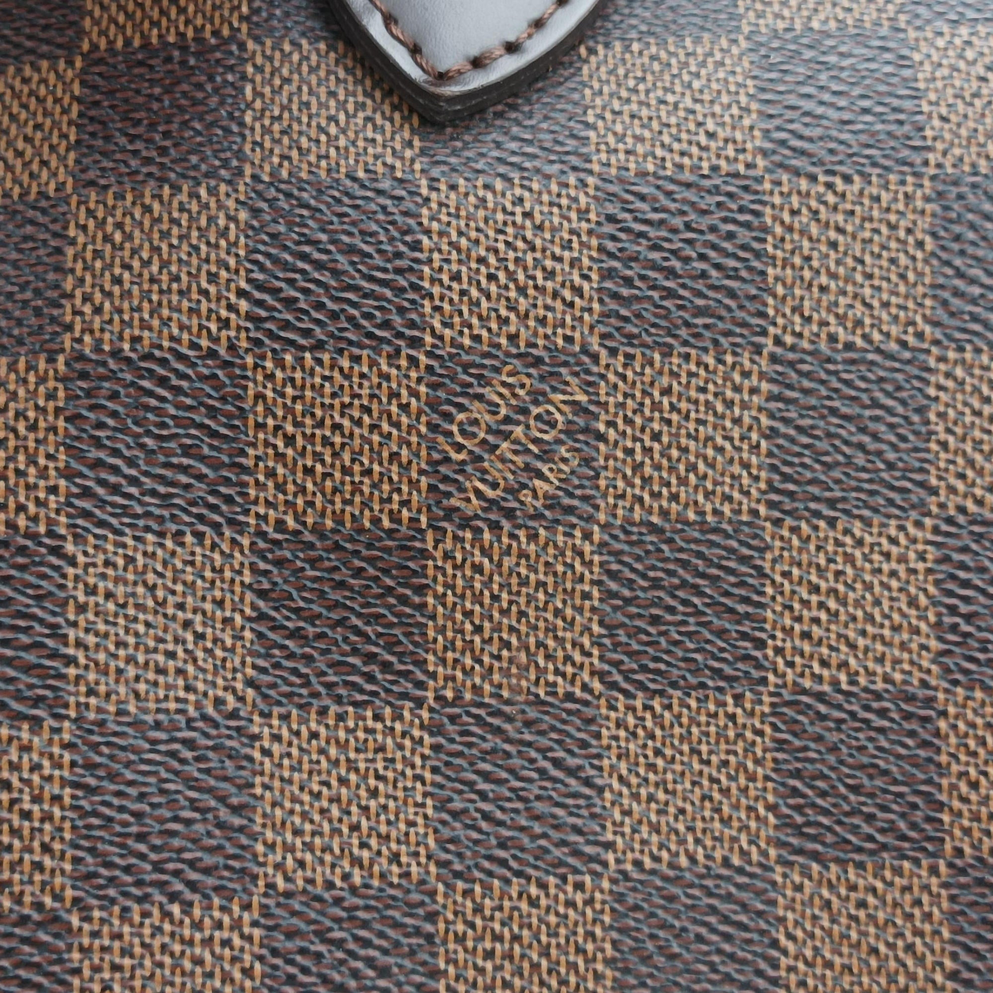 Vintage Louis Vuitton NEVERFULL　GM EBENE Damier Canvas N51106 shoulderbag | stylenewstar
