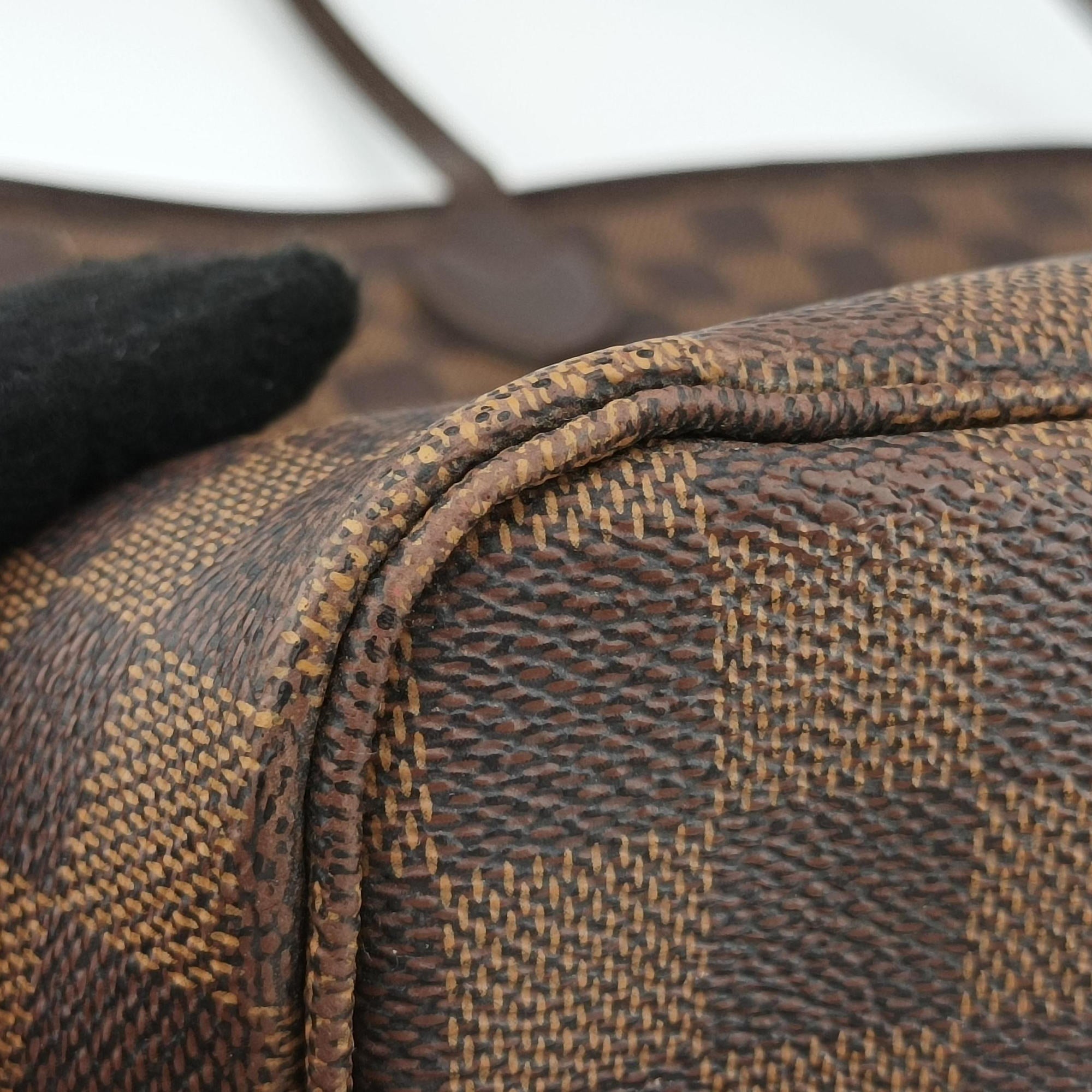 Vintage Louis Vuitton NEVERFULL　GM EBENE Damier Canvas N51106 shoulderbag | stylenewstar