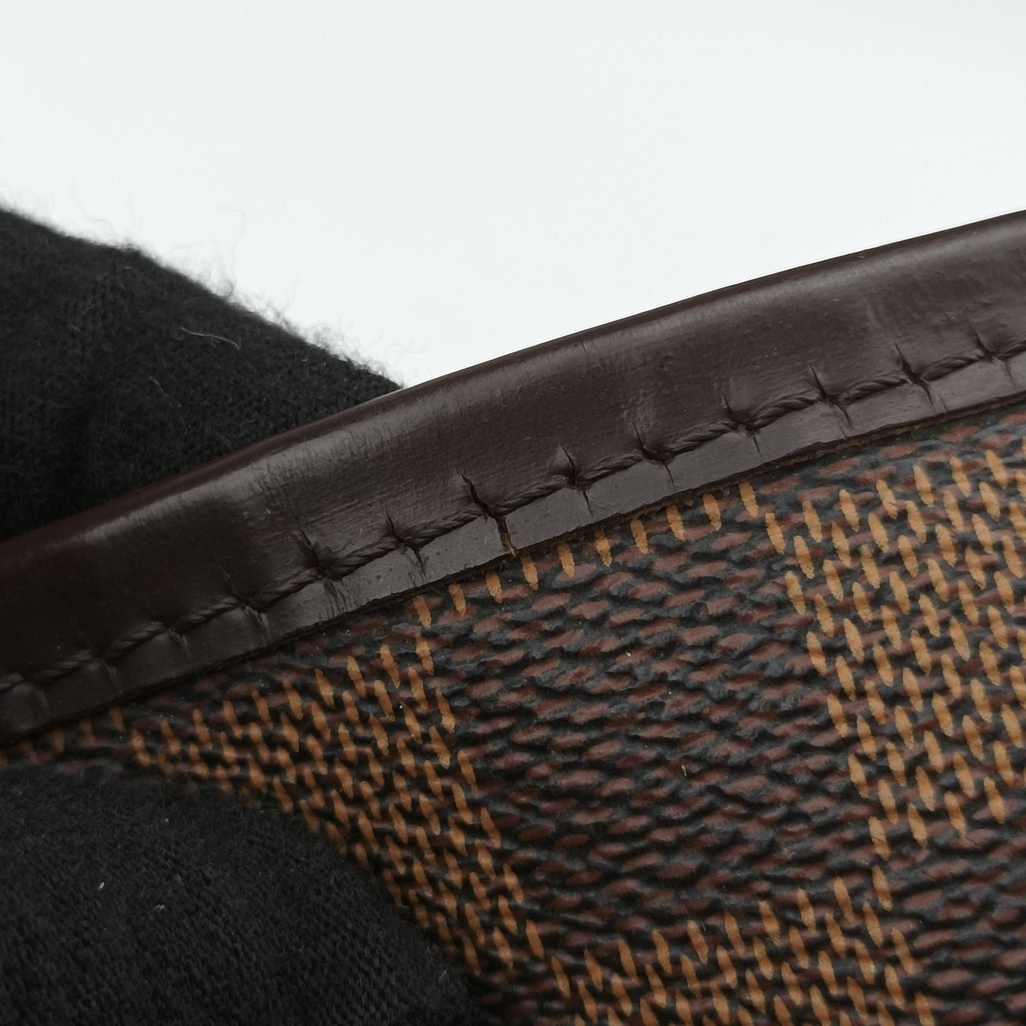 Vintage Louis Vuitton NEVERFULL　GM EBENE Damier Canvas N51106 shoulderbag | stylenewstar