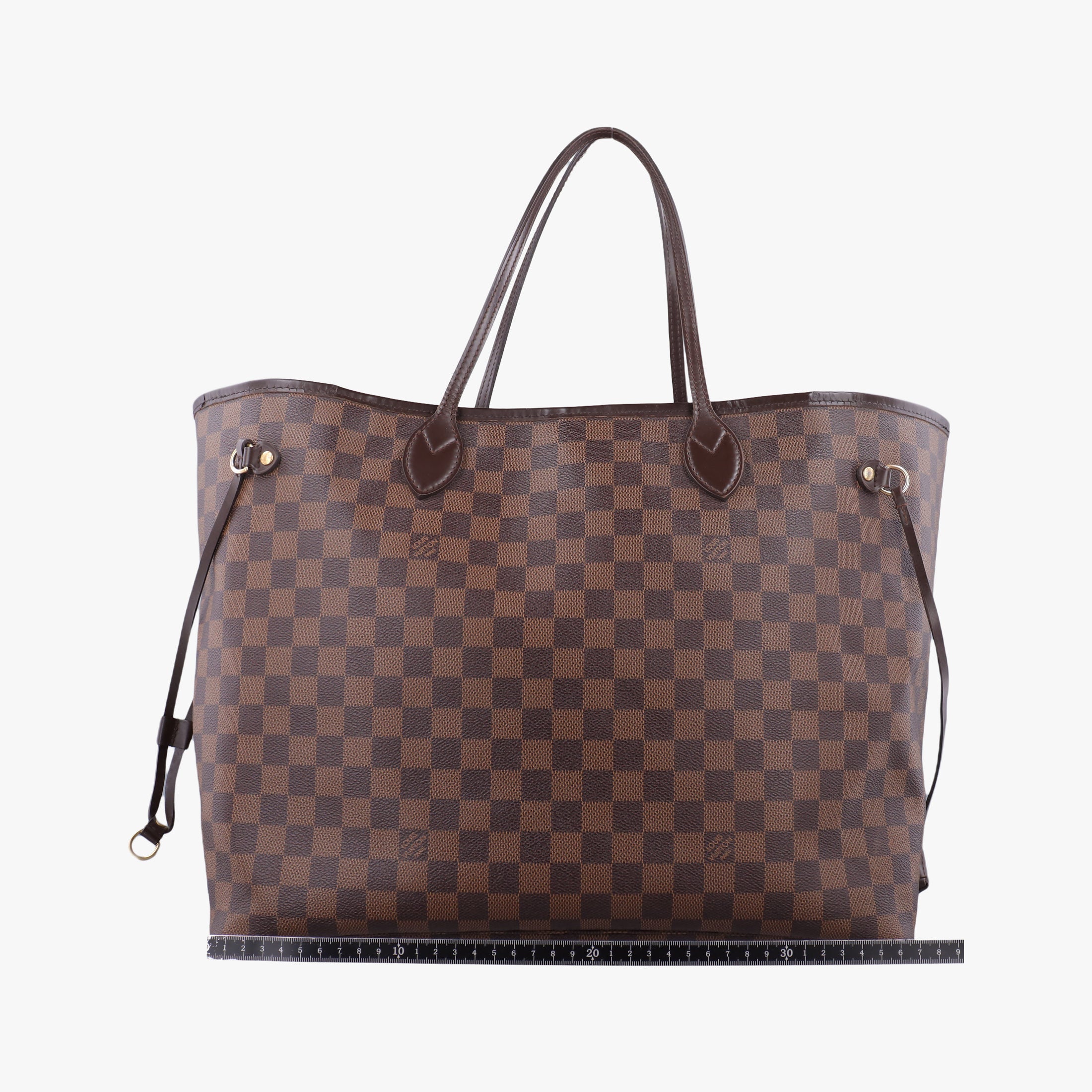 Vintage Louis Vuitton NEVERFULL　GM EBENE Damier Canvas N51106 shoulderbag | stylenewstar