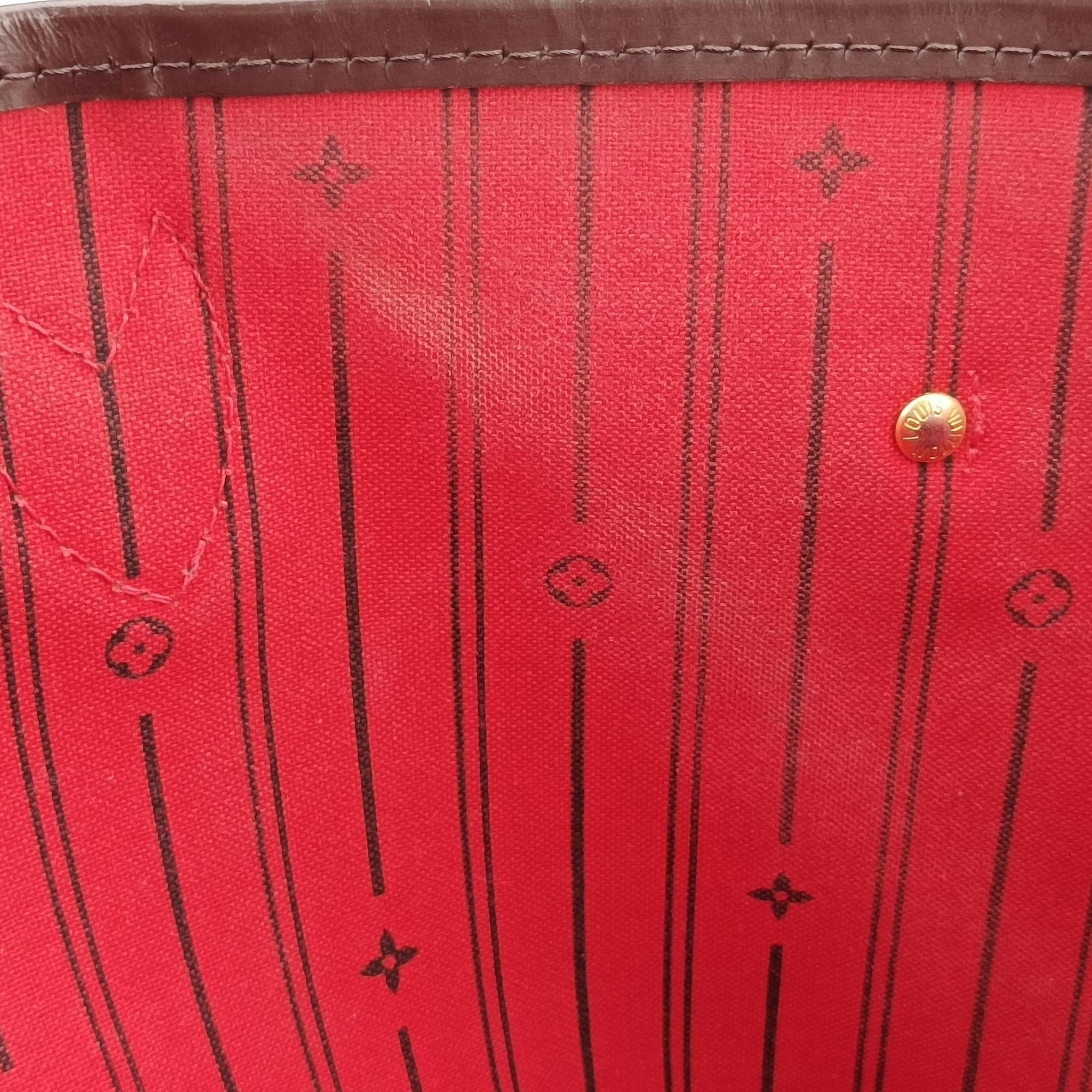 Vintage Louis Vuitton NEVERFULL　GM EBENE Damier Canvas N51106 shoulderbag | stylenewstar