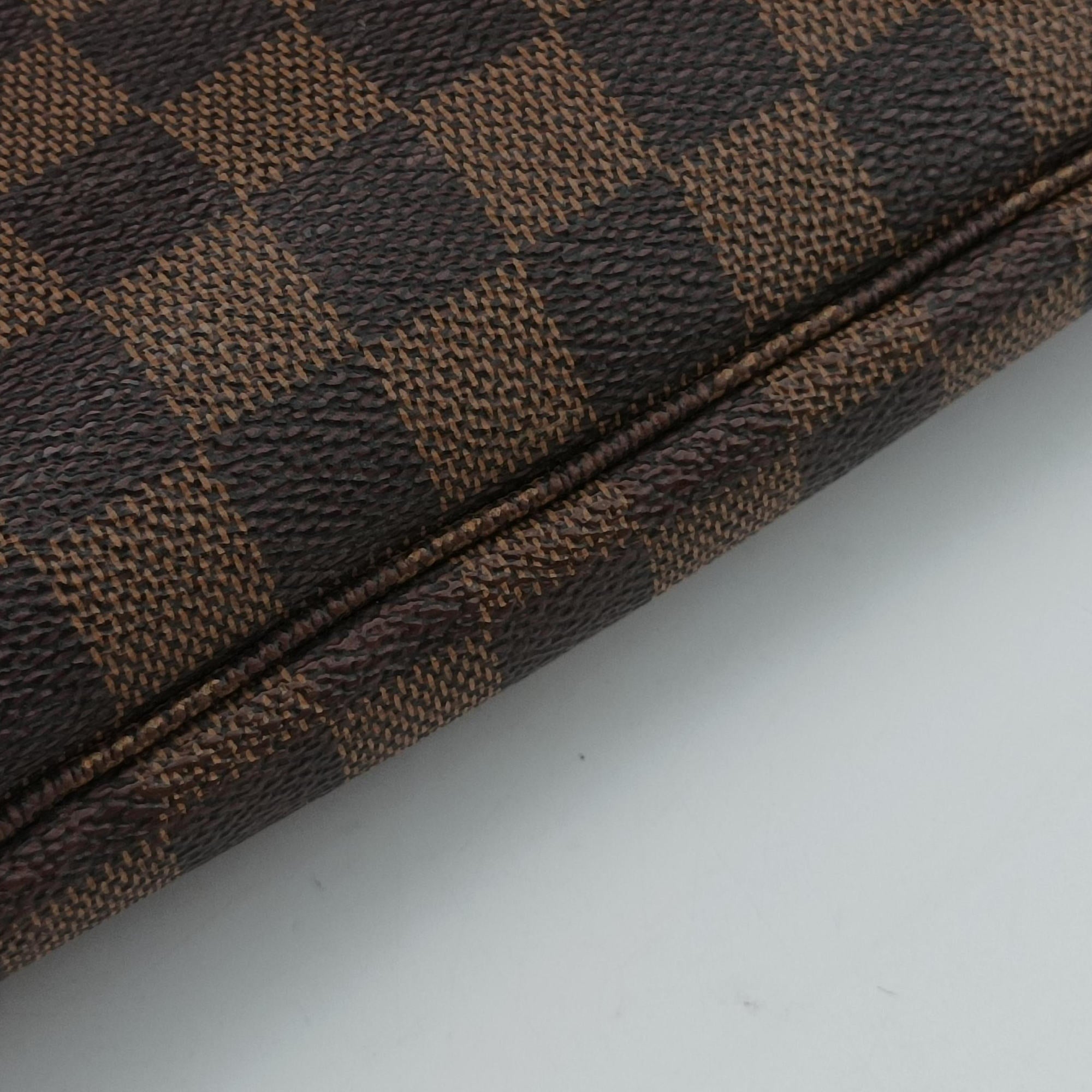 Vintage Louis Vuitton NEVERFULL　GM EBENE Damier Canvas N51106 shoulderbag | stylenewstar