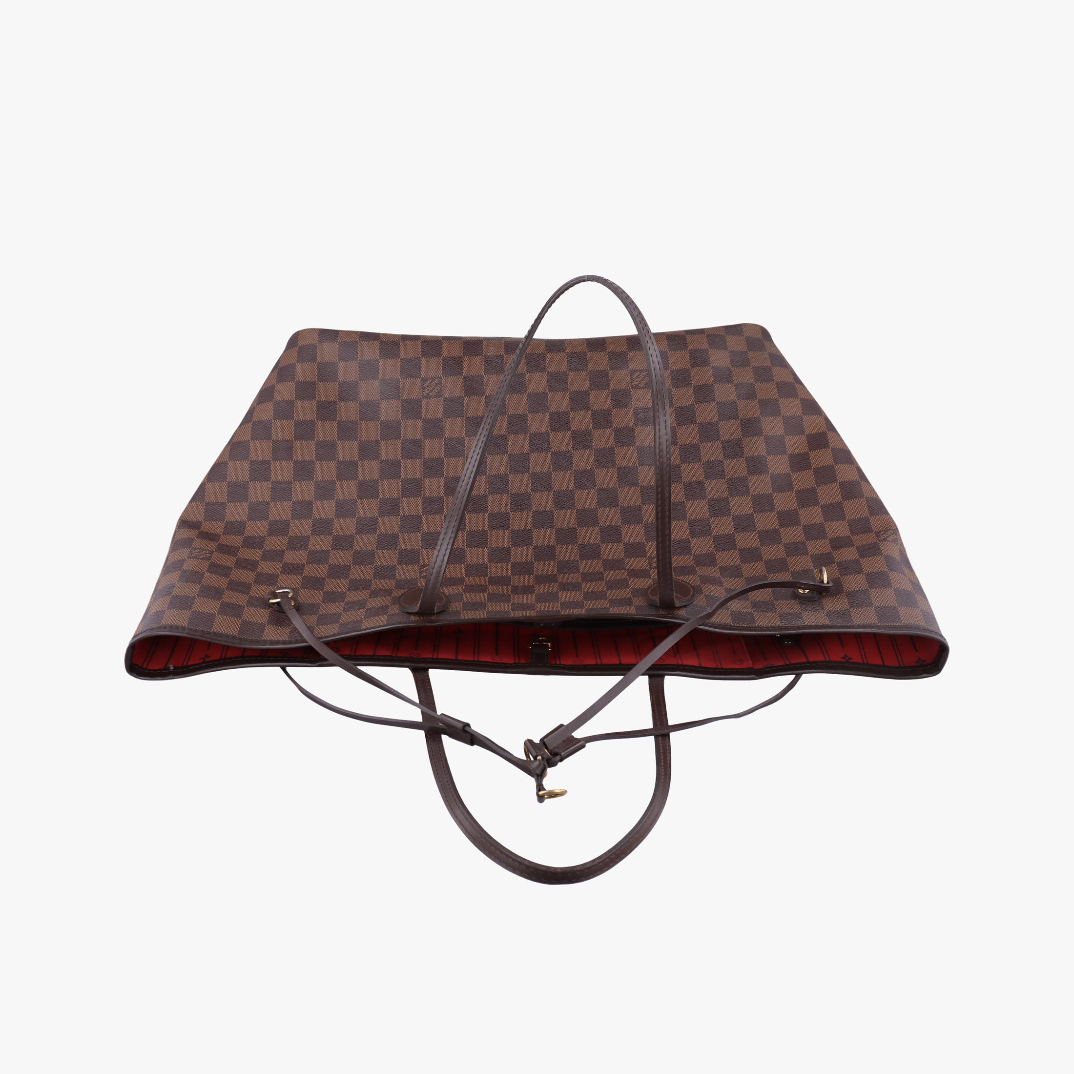 Vintage Louis Vuitton NEVERFULL　GM EBENE Damier Canvas N51106 shoulderbag | stylenewstar