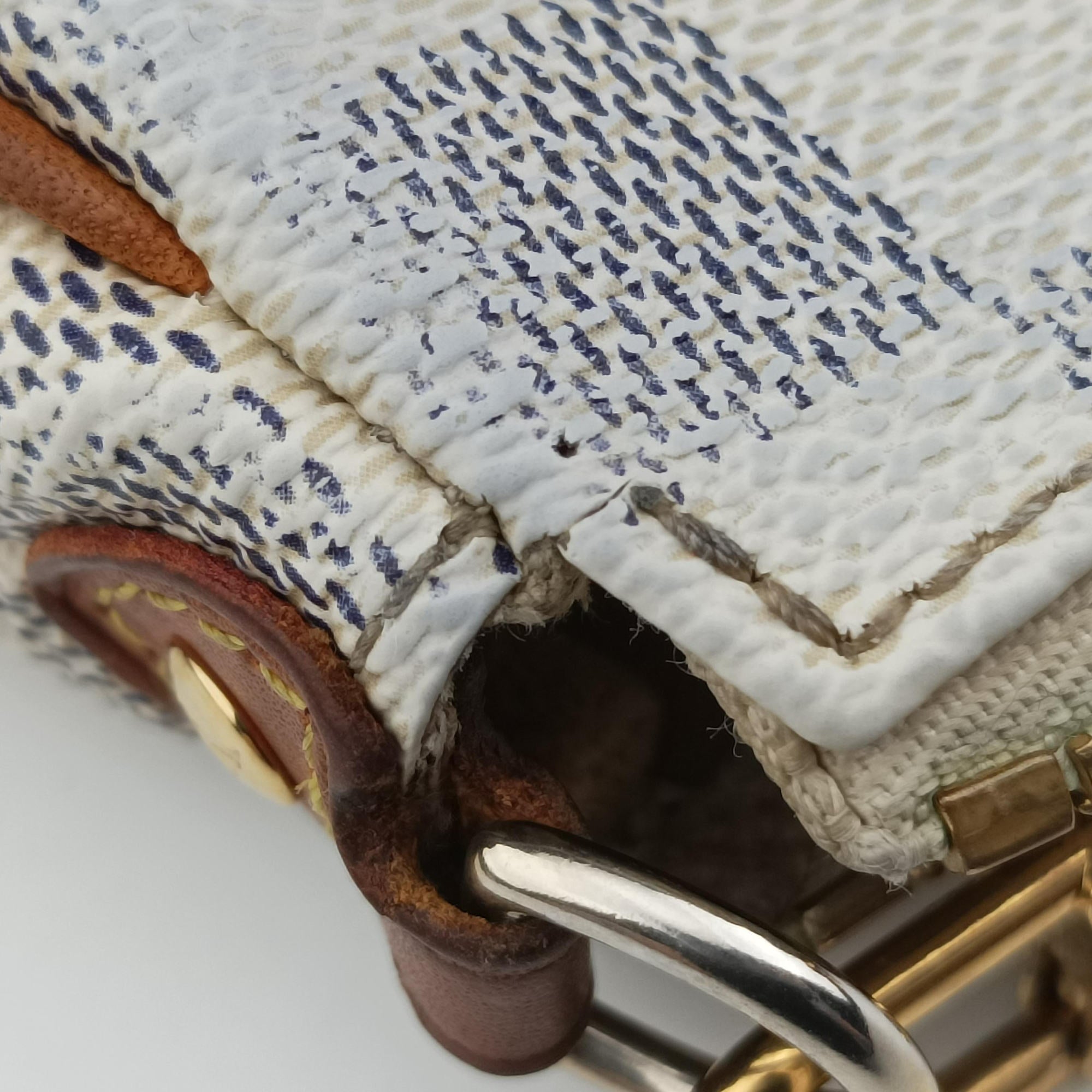 Vintage Louis Vuitton EVA AZUR Damier Canvas N55214 shoulderbag | stylenewstar