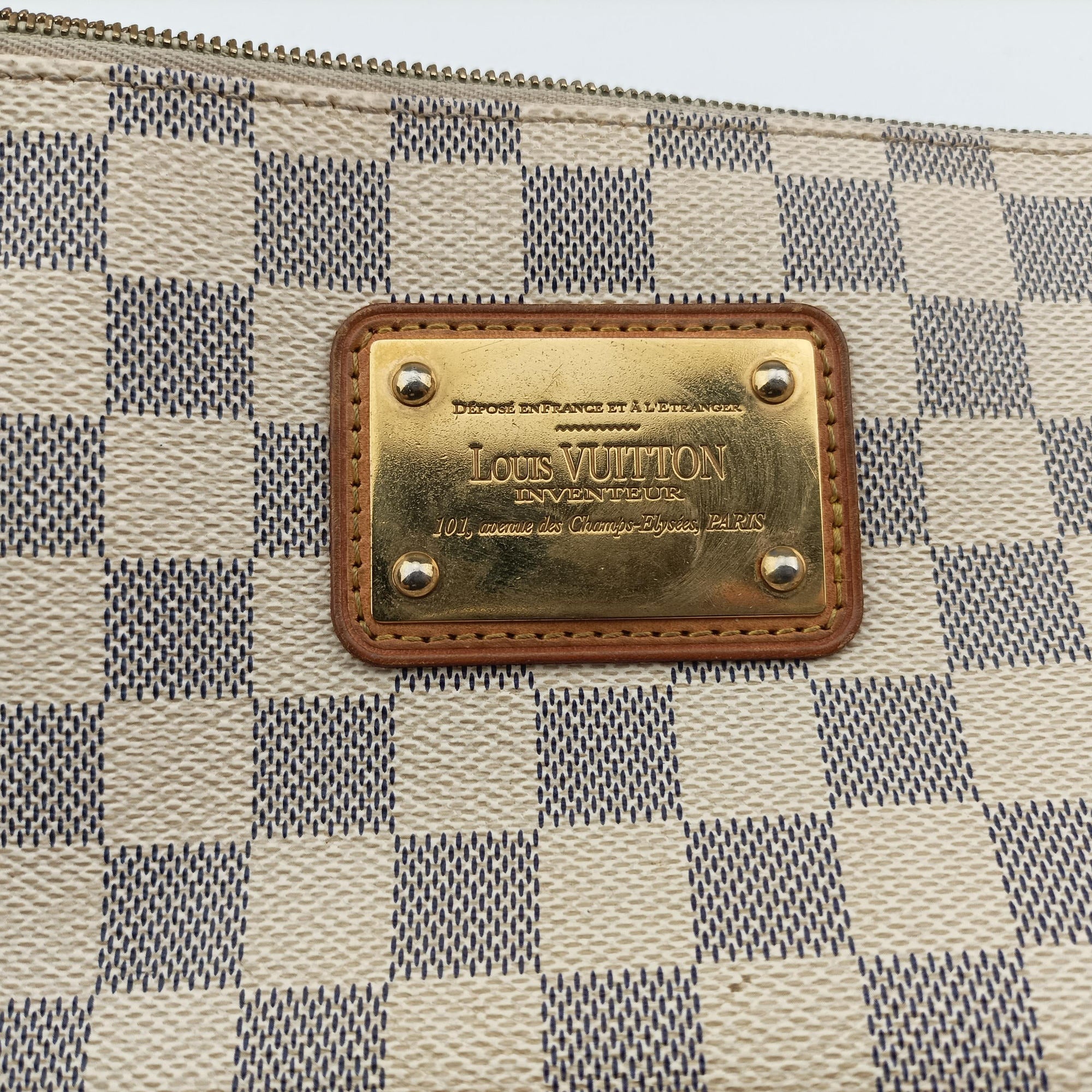 Vintage Louis Vuitton EVA AZUR Damier Canvas N55214 shoulderbag | stylenewstar