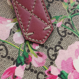 Pre-owned Gucci GG Blooms Beige×multicolor PVC coated canvas×leather 410748 shoulderbag | stylenewstar