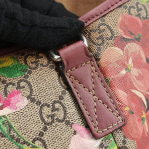 Pre-owned Gucci GG Blooms Beige×multicolor PVC coated canvas×leather 410748 shoulderbag | stylenewstar