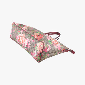 Pre-owned Gucci GG Blooms Beige×multicolor PVC coated canvas×leather 410748 shoulderbag | stylenewstar