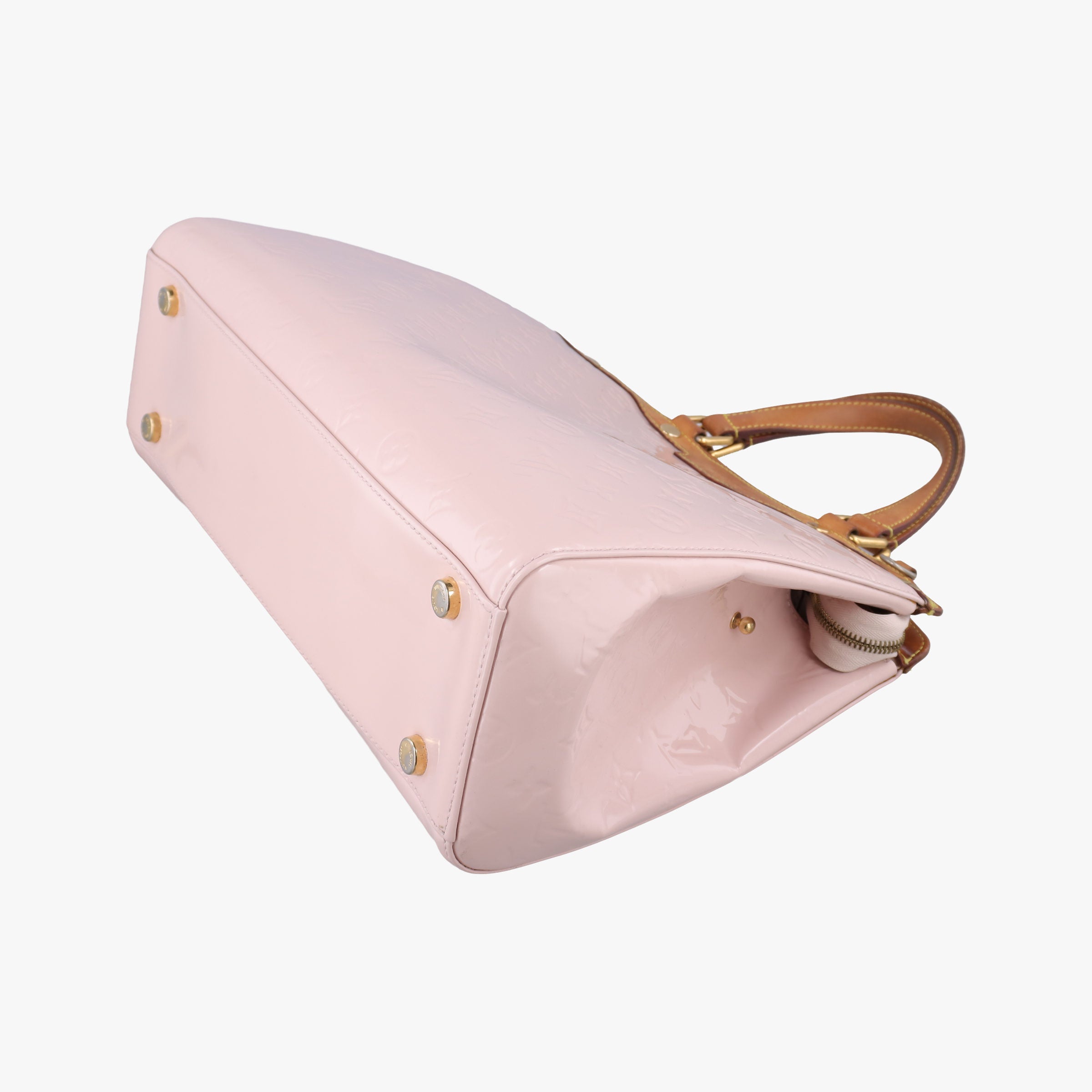 Pre-owned Louis Vuitton Brea MM ROSE FLORENTIN Vernis M91621 shoulderbag | stylenewstar