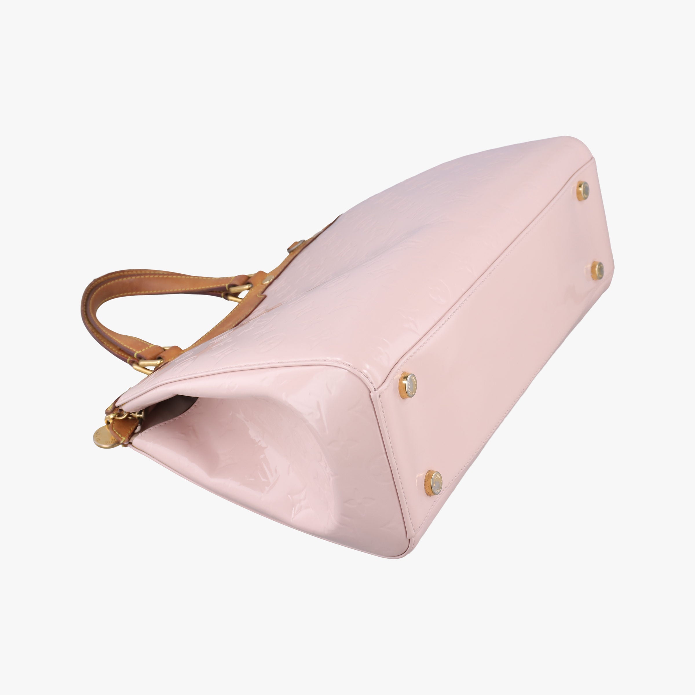Pre-owned Louis Vuitton Brea MM ROSE FLORENTIN Vernis M91621 shoulderbag | stylenewstar