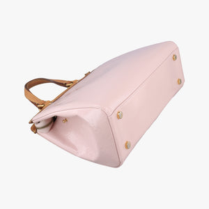Pre-owned Louis Vuitton Brea MM ROSE FLORENTIN Vernis M91621 shoulderbag | stylenewstar