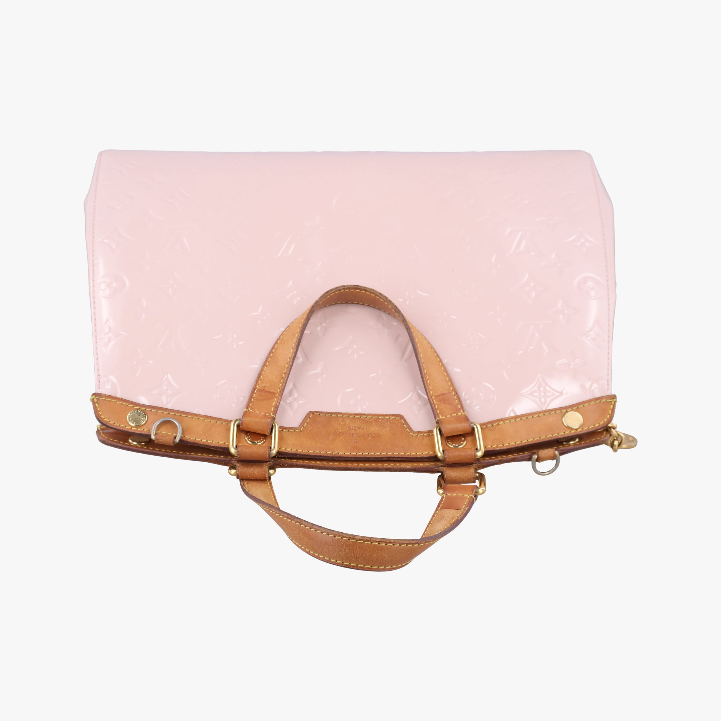 Pre-owned Louis Vuitton Brea MM ROSE FLORENTIN Vernis M91621 shoulderbag | stylenewstar