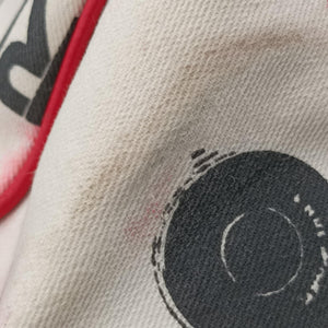 Pre-owned Christian Dior Hardcore White×Red×Black canvas×Leather  handbag | stylenewstar