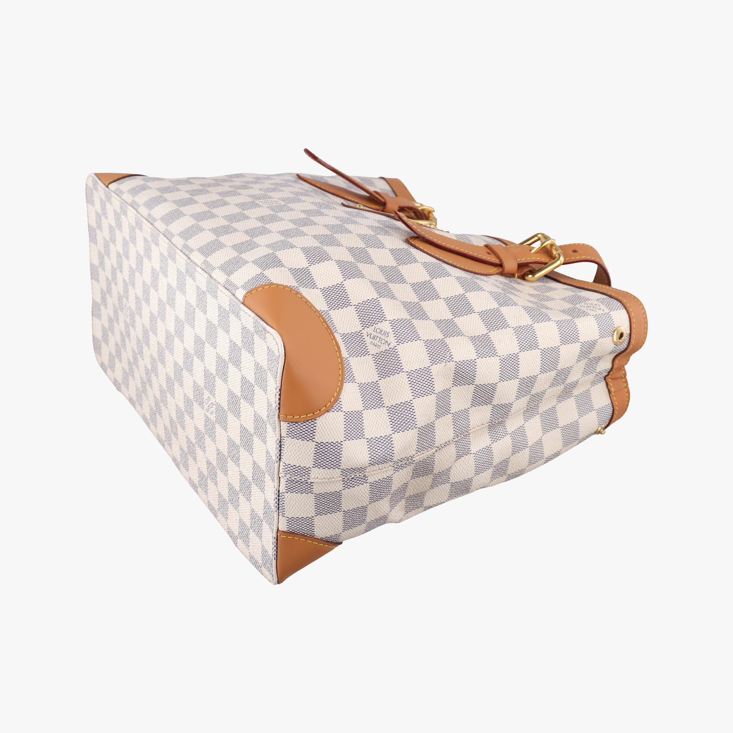 Pre-owned Louis Vuitton HAMPSTEAD MM AZUR Damier Canvas N51206 shoulderbag | stylenewstar