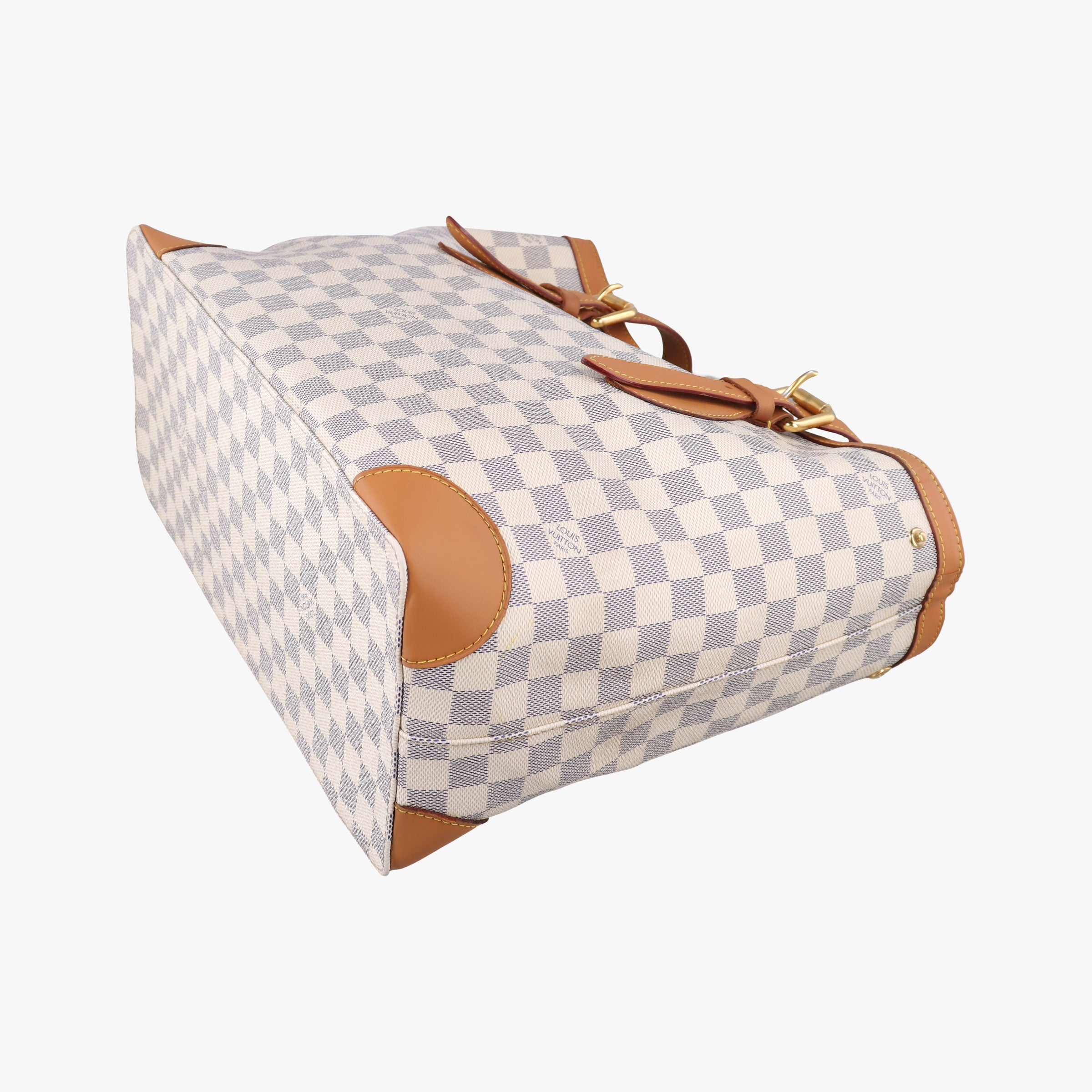 Pre-owned Louis Vuitton HAMPSTEAD MM AZUR Damier Canvas N51206 shoulderbag | stylenewstar