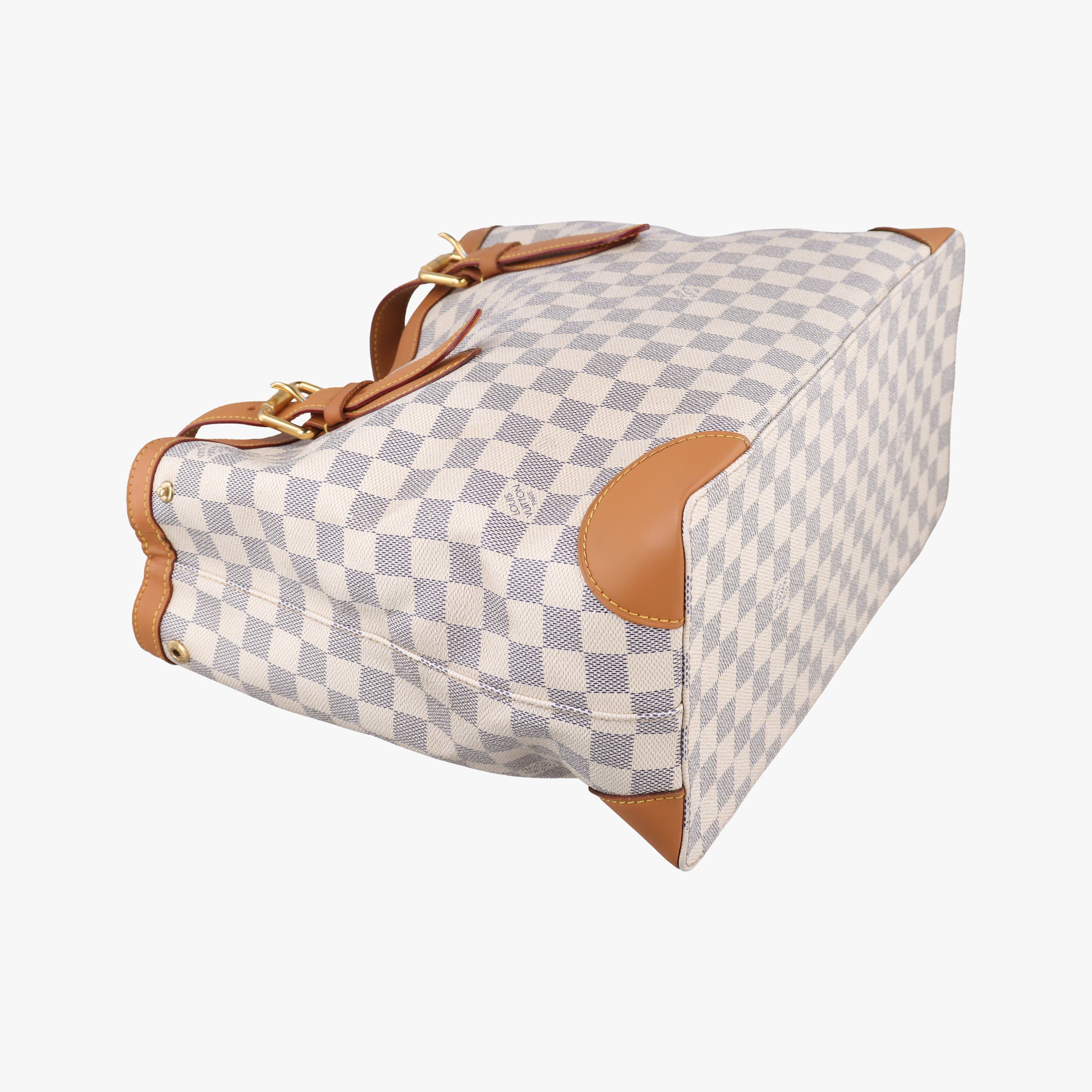 Pre-owned Louis Vuitton HAMPSTEAD MM AZUR Damier Canvas N51206 shoulderbag | stylenewstar