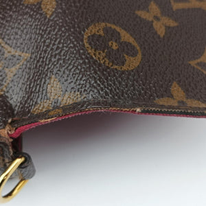 Pre-owned Louis Vuitton Pochette Felicie Brown Monogram Canvas M61276 shoulderbag | stylenewstar
