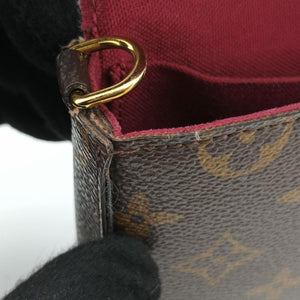 Pre-owned Louis Vuitton Pochette Felicie Brown Monogram Canvas M61276 shoulderbag | stylenewstar