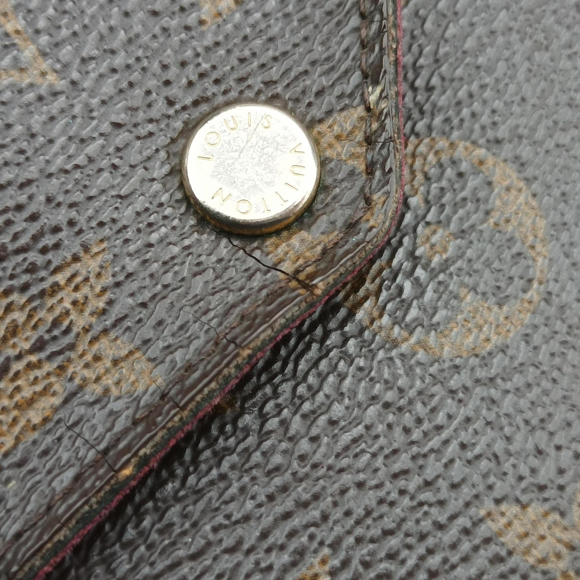 Pre-owned Louis Vuitton Pochette Felicie Brown Monogram Canvas M61276 shoulderbag | stylenewstar