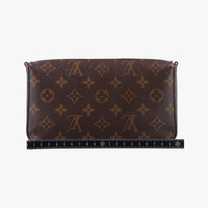 Pre-owned Louis Vuitton Pochette Felicie Brown Monogram Canvas M61276 shoulderbag | stylenewstar