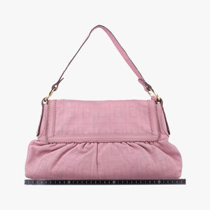 Pre-owned Fendi Chef Pink Leather 8BR436 handbag | stylenewstar