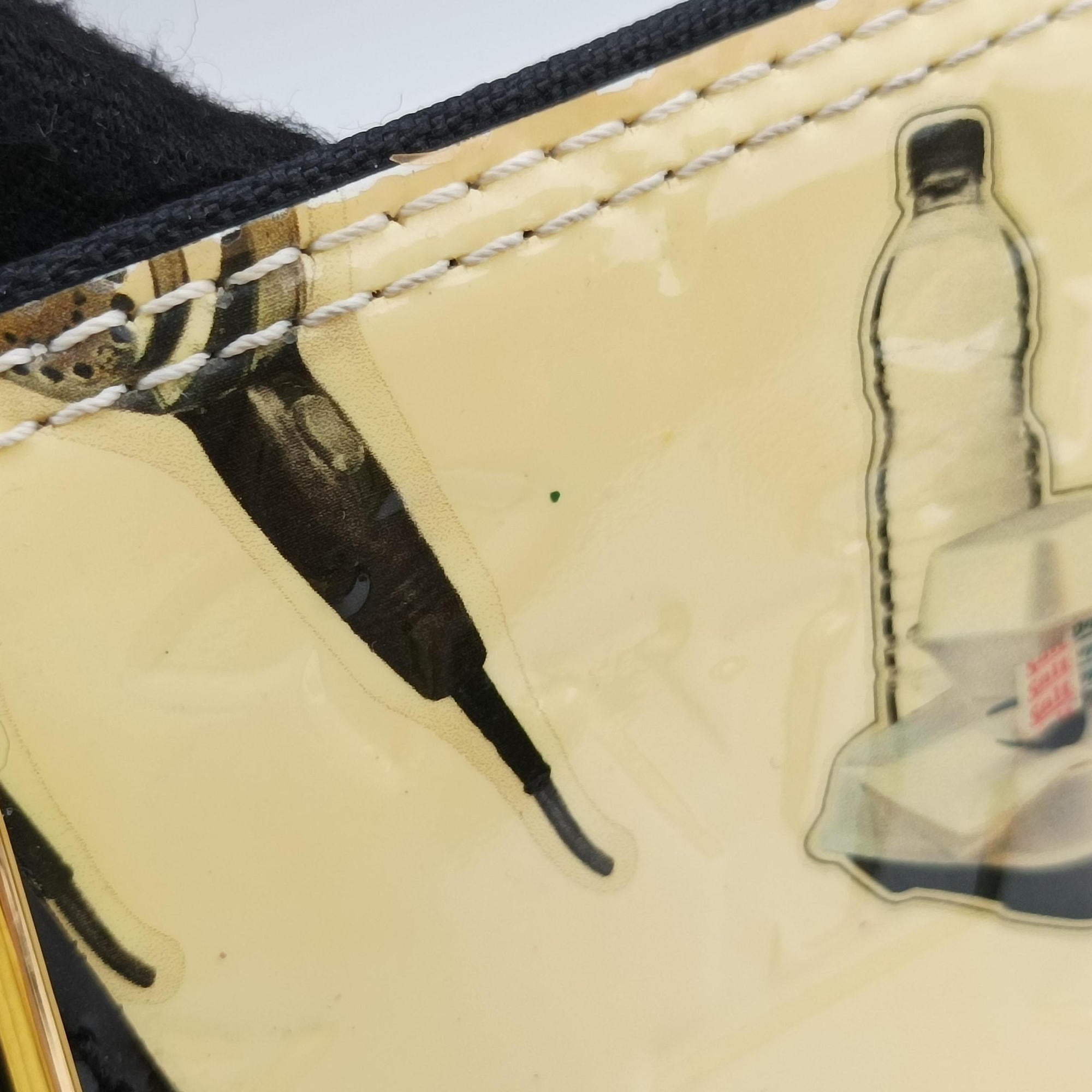 Secondhand Louis Vuitton Nicolas Squiere Sticker Alma BB Ivory×black×multi Vernis M50419 shoulderbag | stylenewstar
