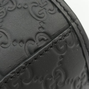 Pre-owned Gucci Guccissima Black Leather 246410 handbag | stylenewstar
