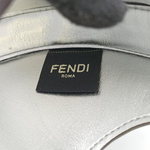 Pre-owned Fendi Cookie Mini Blue Leather 8BS065 handbag | stylenewstar