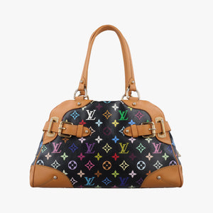 Pre-owned Louis Vuitton CLAUDIA Noir Monogram Multicolor M40194 shoulderbag | stylenewstar