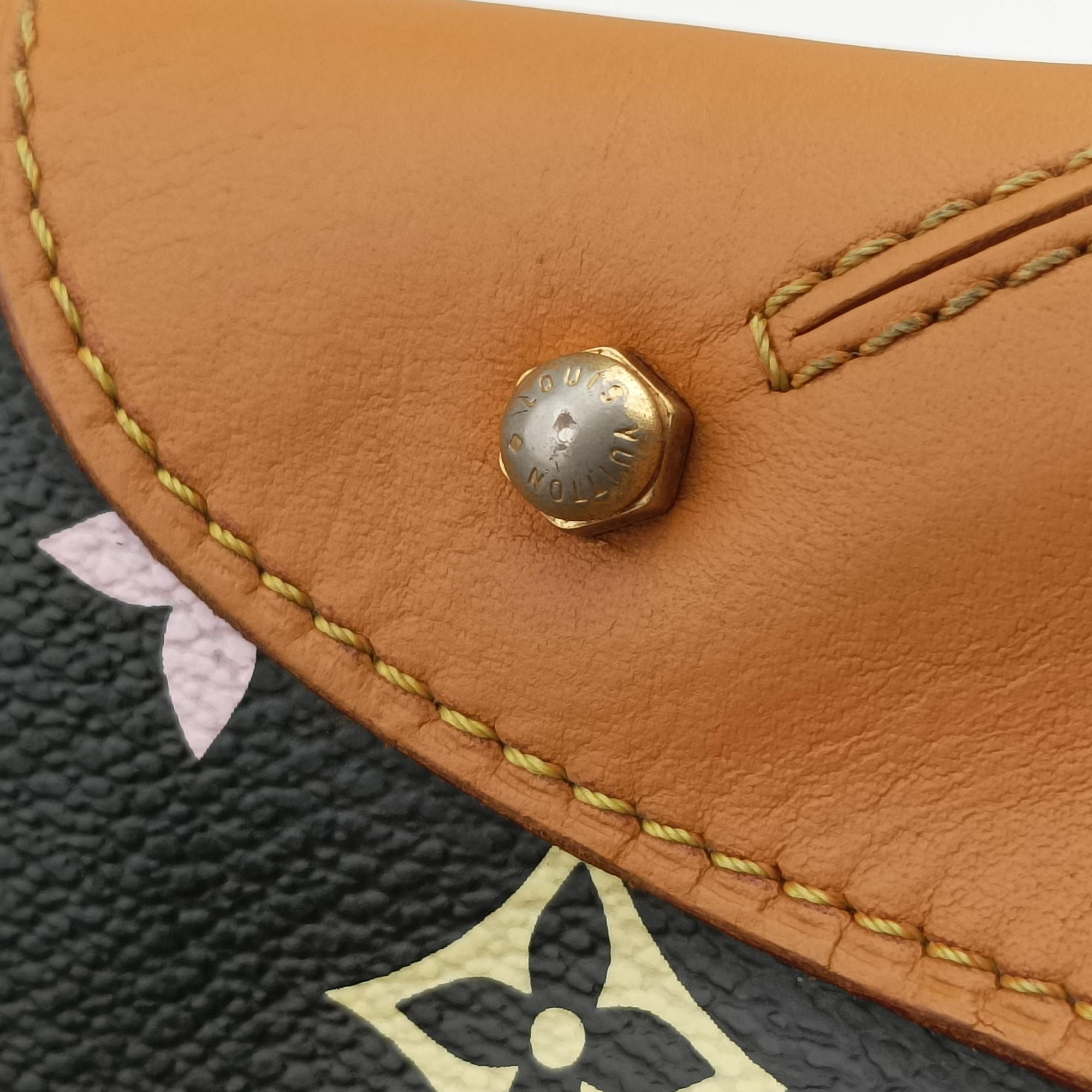 Pre-owned Louis Vuitton CLAUDIA Noir Monogram Multicolor M40194 shoulderbag | stylenewstar