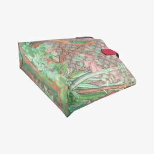 Pre-owned Gucci Gucci Tian GG Sprime Beige×Multicolour PVC coated canvas 412096 shoulderbag | stylenewstar