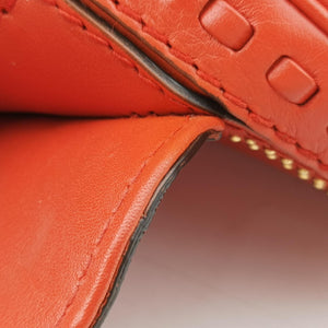 Pre-owned Gucci Snaffle Bit Orange Leather 263956 shoulderbag | stylenewstar